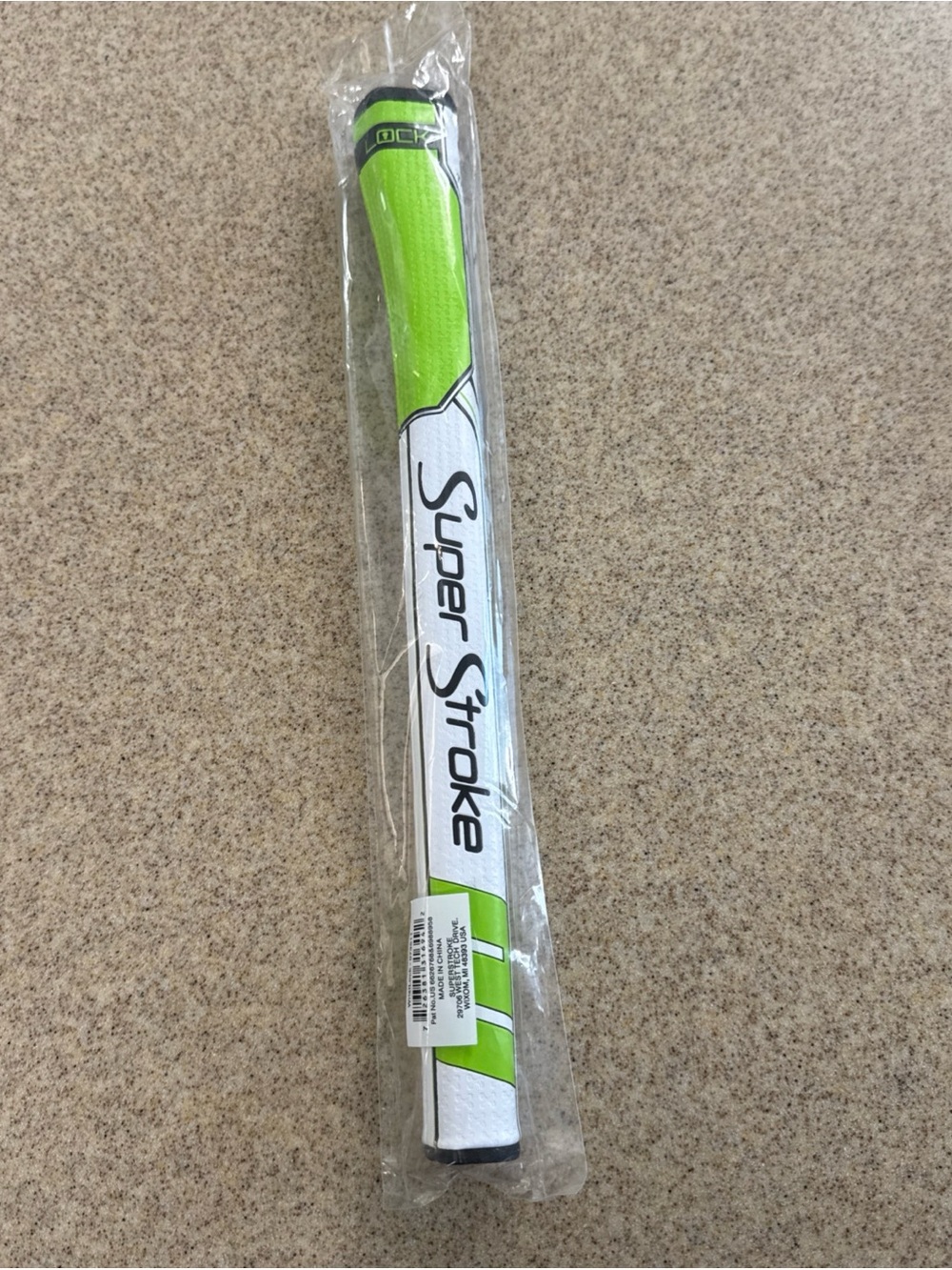 Super Stroke Traxion Wrist Lock 073511 NEW Green White